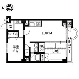山科音羽マンションA棟709号室 709