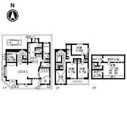 京都市伏見区桃山長岡越中南町の一戸建て