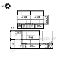 京都市南区上鳥羽高畠町の一戸建て
