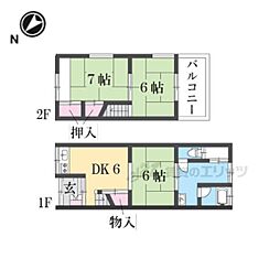 宇治市小倉町南浦の一戸建て