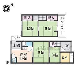 宇治市小倉町南浦の一戸建て