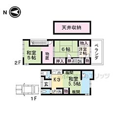 京都市山科区小野御所ノ内町の一戸建て
