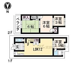 京都市山科区大塚北溝町の一戸建て