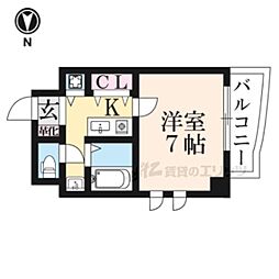 グランドパレス京都烏丸五条 404