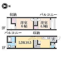 京都市伏見区東朱雀町の一戸建て