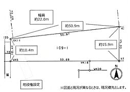 売地　豊橋市神野新田町字イノ割109番1