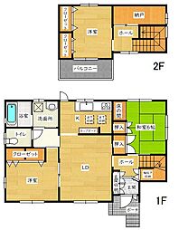 中古戸建　豊橋市小向町字内田