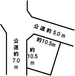 売地　豊橋市平川町