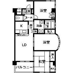 ハートフルIWASAIII東角部屋 401
