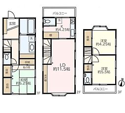 富士見市水谷東三丁目　中古一戸建