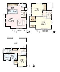 志木市上宗岡第一期　新築一戸建