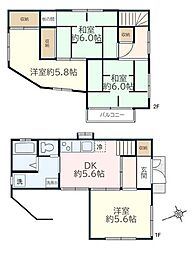 新座市馬場三丁目　中古一戸建