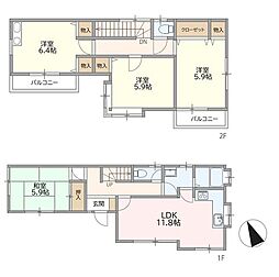 新座市栄一期　中古一戸建