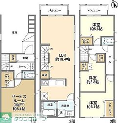 川崎市高津区溝口６丁目の一戸建て