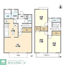 横浜市都筑区北山田6丁目の一戸建て