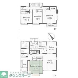 横浜市青葉区市ケ尾町の一戸建て
