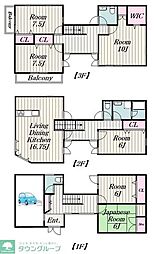 川崎市宮前区南野川3丁目の一戸建て