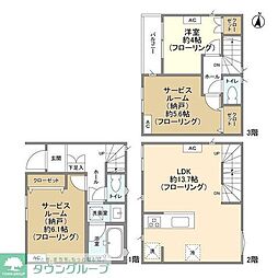 川崎市高津区上作延１丁目の一戸建て