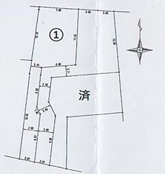 建築条件付売地　松浪2丁目　1区画