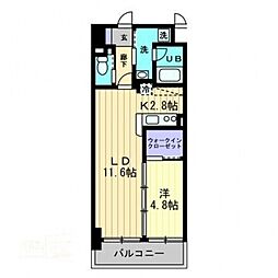 アルファレガロ西古松 205号室