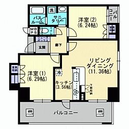 アルファステイツ清心 610号室