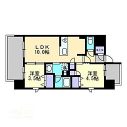 ルミナス磨屋町 803号室