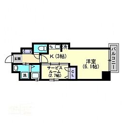 Ｐａｒｋ　Ｇｒａｎｄｅ蕃山 404号室