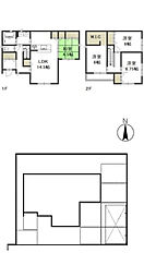 岡山市北区津島南１丁目の一戸建て