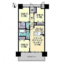 アルファライフ岡大医学部前 804号室