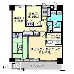 アルファステイツ新屋敷公園 203号室