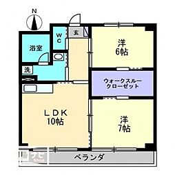 ハアラン御南 402号室