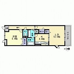 ローズガーデン西長瀬 308号室