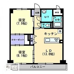 ハアラン一ノ宮 702号室