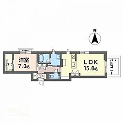 シャーメゾン上中野 206号室