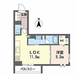 ユーグレイス東島田 205号室