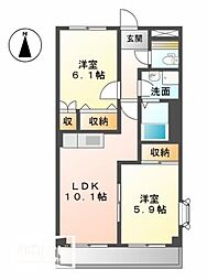 ベルグランデ高柳 201号室