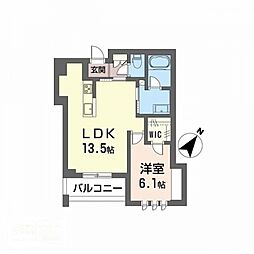 レフィシア津倉 402号室