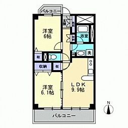 カーサフィオーレ西市駅前 902号室