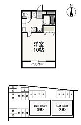 East　Court 102号室