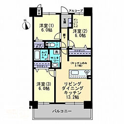 アルファライフ栗林駅北 204