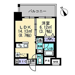 アルファレガロ福田町 306号室