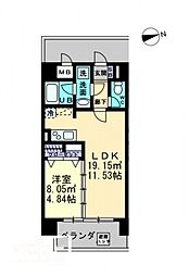 ＢＩＧ・ＢＡＮ瓦町駅東 503号室