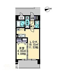 ＢＩＧ・ＢＡＮ瓦町駅東 802号室
