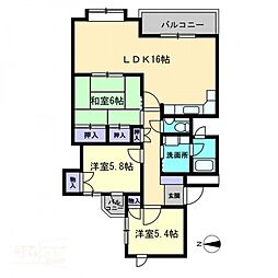 グランドール桜町 203号室