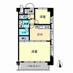 ダイアパレス中新町 703号室