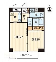 アルファレガロ錦町 704号室