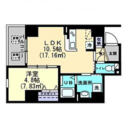 ルミナス藤塚町 301号室