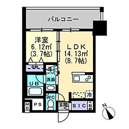 アルファレガロ福田町 505号室