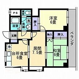 ロゼ三条 406号室