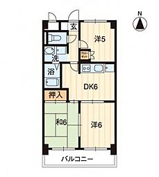 松島フラット 402号室